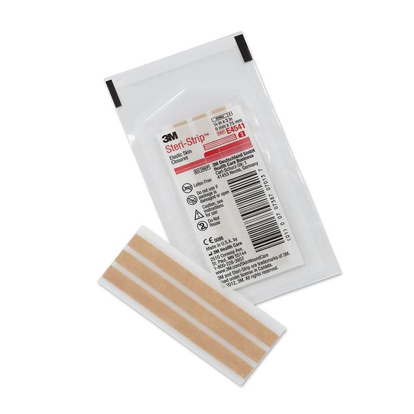3M Healthcare Strip Skin Closure Steri-Strip 1/4X3" Tan 3/Envelope 200/Ca - E4541