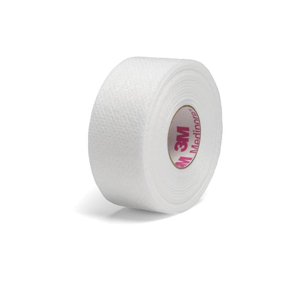 3M Healthcare Tape Surgical Medipore Soft Cloth 1"X10Yd Adhesive White 24/Ca - 2961