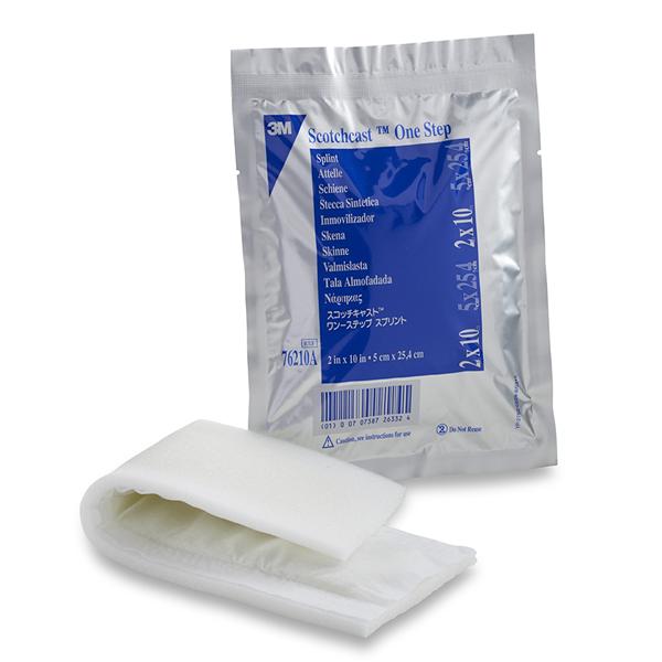 3M Healthcare Splint Scotchcast One Step Fiberglass Conformable 2X10" 10/Bx - 76210A