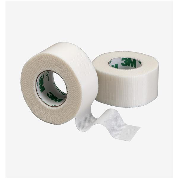 3M Healthcare Tape Surgical Durapore Silk 1"X10Yd Adhesive White 12/Bx, 10 Bx/Ca - 1538-1