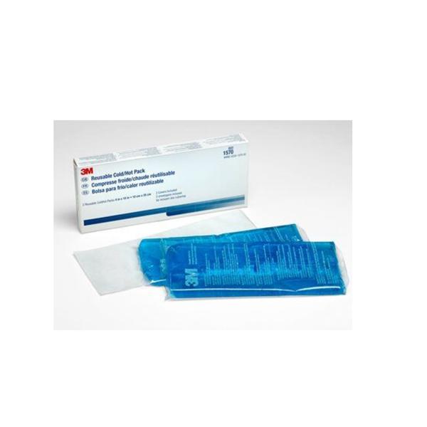 3M Healthcare Pack Hot/Cold Nexcare 4X10" Gel Disposable Blue 2/Box, 10 Bx/Ca - 1570