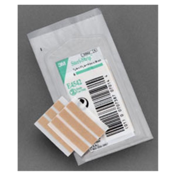 3M Healthcare Strip Skin Closure Steri-Strip 1/4X1-1/2" Tan 6/Envelope 200/Ca - E4542