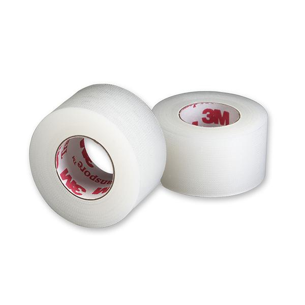 3M Healthcare Tape Surgical Transpore Plastic/Polyethylene 1"X10Yd Adhesive Clear 12/Bx, 10 Bx/Ca - 1527-1