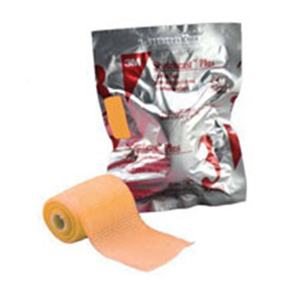 3M Healthcare Tape Scotchcast Plus Fiberglass 2"X4Yd Roll Orange 10/Ca - 82002W