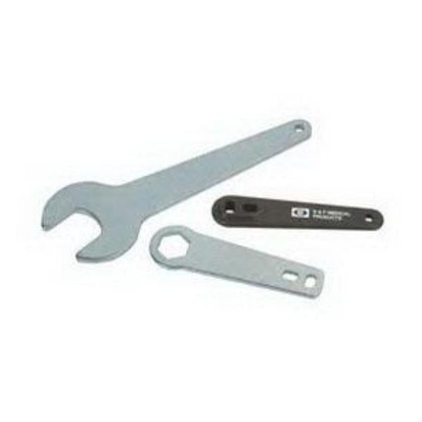 Allied Health Care Prod Wrench Cylinder Small Silver Ea, 20 Ea/Ca - 66079
