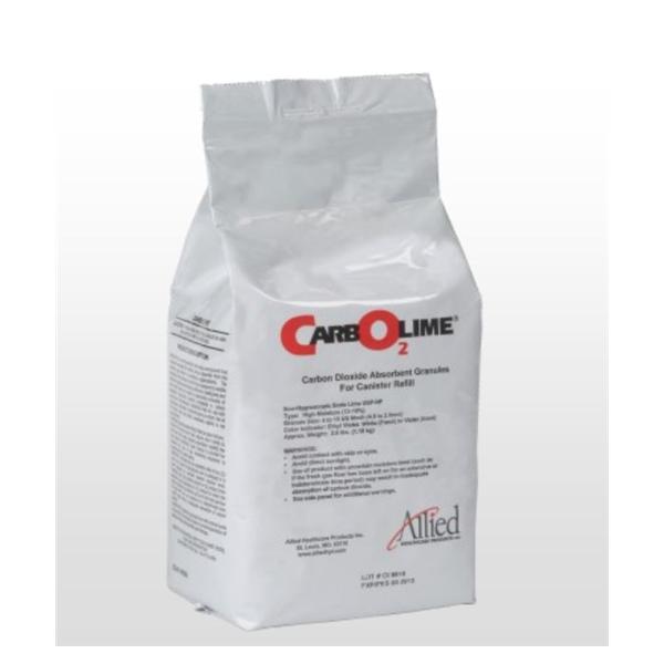 Allied Health Care Prod Absorber Co2 Carbolime For Canister/Cartridge White Disposable Ea - 55-01-0026