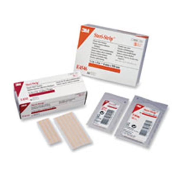 3M Healthcare Strip Skin Closure Steri-Strip 1/4X4" Tan 10/Envelope 50X4/Ca - E4546