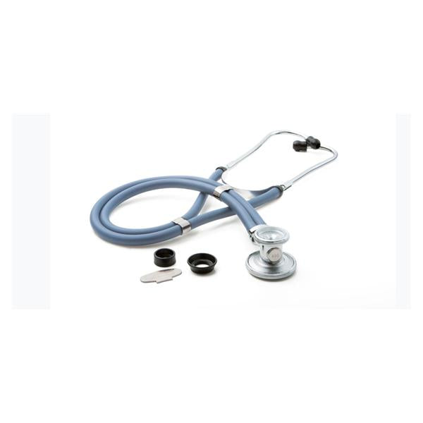 American Diagnostic Corp. Stethoscope Sprague Rappaport Adscope 641 Light Blue Adult/Pediatric 30" 2Hd Ea - 641LB