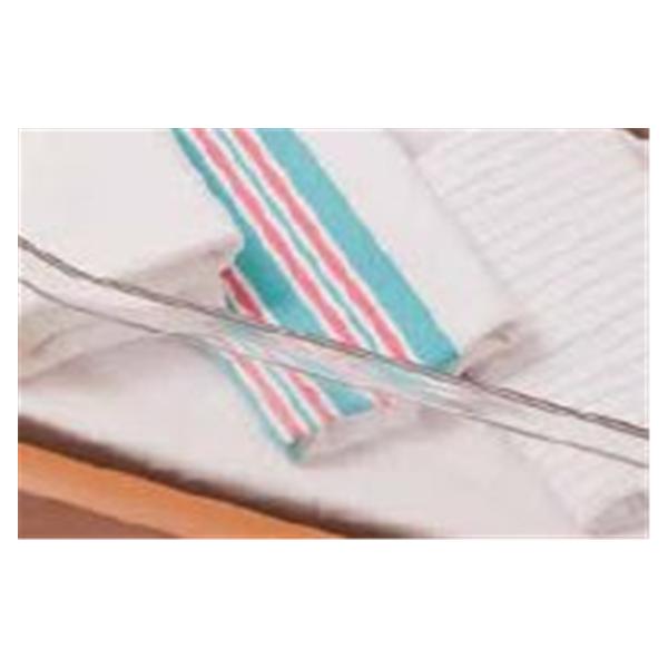 Encompass Group Blanket Baby White With Blue/Pink Middle Strip Ea - 49335-602