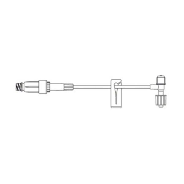 B. Braun Medical Iv Extension Set Needleless 5-1/2" T-Port Spin-Lock Connector 100/Ca - 473449