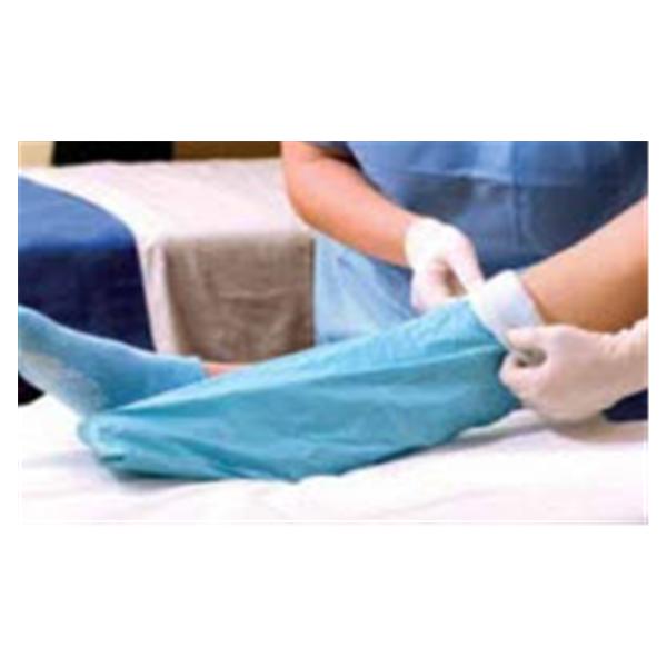 Alba-Waldensian Stockinette Impervious Cotton 8X38" White/Blue Lf Strl Ca - 20838