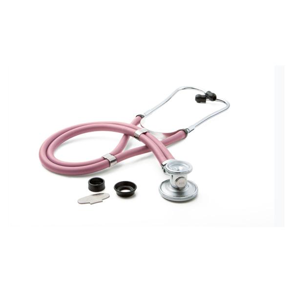 American Diagnostic Corp. Stethoscope Sprague Rappaport Adscope 641 Pink Adult/Pediatric 30" 2-Head Ea - 641P