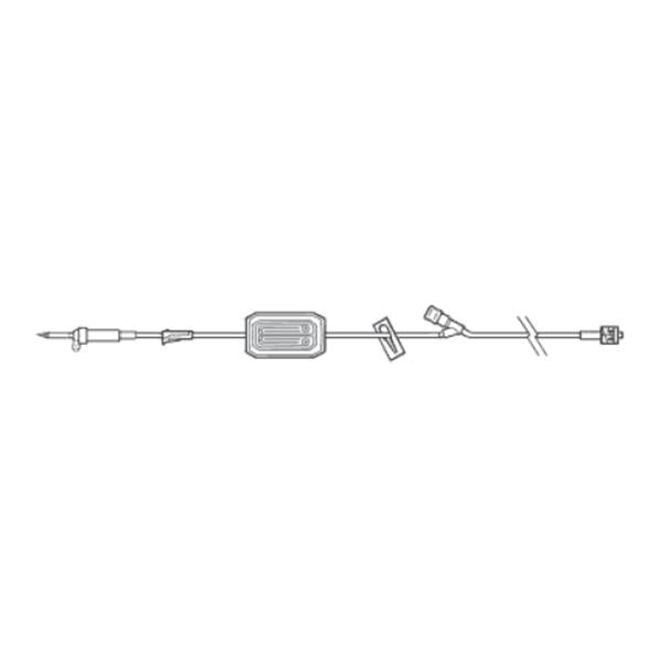 All-Med Medical Products Iv Administration Set Y-Injection Site 84" 20 Drops/Ml Priming Volume 20Ml 50/Ca - 40-2002
