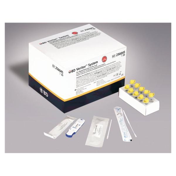 B-D Diagnostic Instrument Veritor Influenza A & B Test Kit Clia Waived 30 Count 30/Bx - 256045