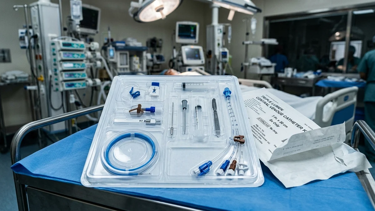 French Size Chart for CVC Triple Lumen: Adult vs Pediatric Sizing in Indian Hospitals