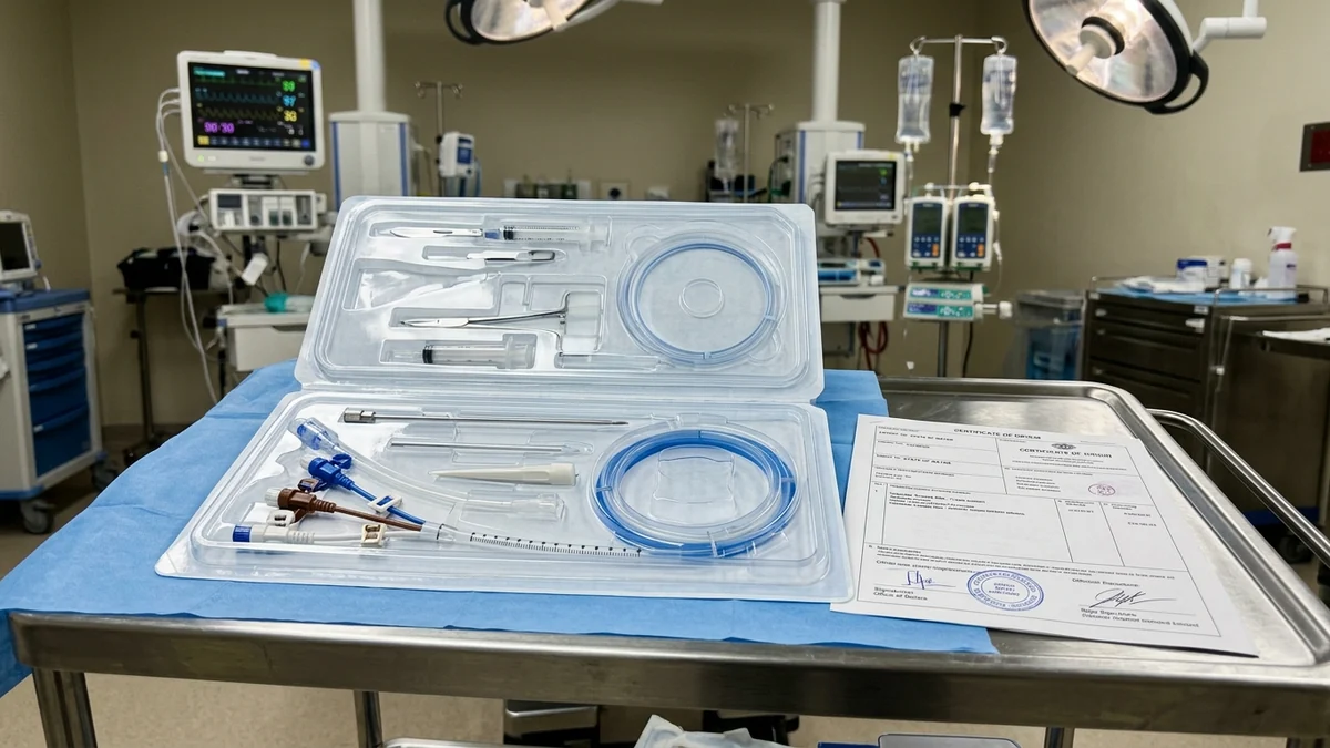 Vascular Access Procurement Checklist: CVC + IV Cannula Rate Contracts for Hospitals