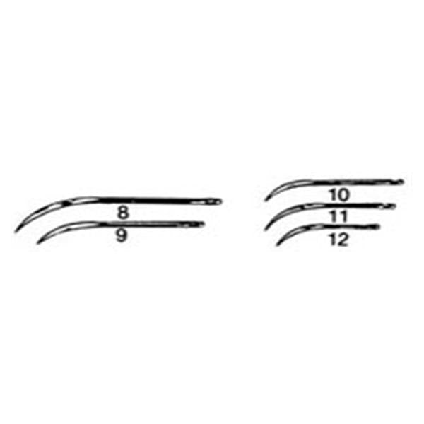 Miltex-Integra Needle Surgical Size 6 1/2 Circle Needle Stainless Steel Regular 12/Pk - MS141-6