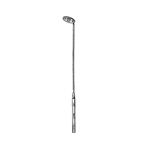 Miltex-Integra Laryngeal Mirror 26Mm #6 Octagonal Threaded Stainless Steel Ea - 23-16-6