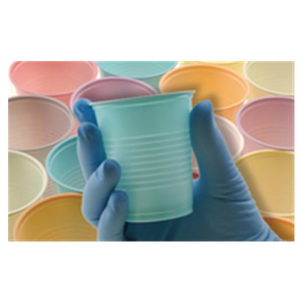Henry Schein Cup Drinking Plastic 5 Oz Blue 1000/Ca - MPC5