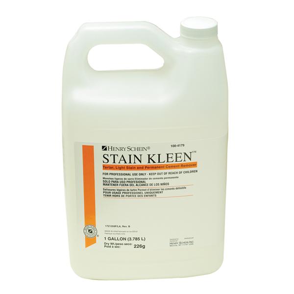 Henry Schein Remover Tartar & Stain Stain Kleen Hsi 1 Gallon Gal/Bt, 4 Ea/Ca - 1721359FG