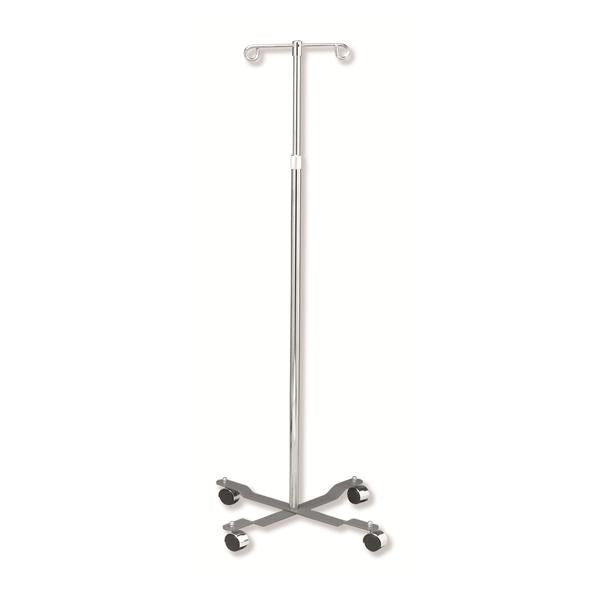 Dukal Corporation Stand Iv Pole Dukal 2 Hook 23" Base 47-84" Height Adjustment Ea - 4353
