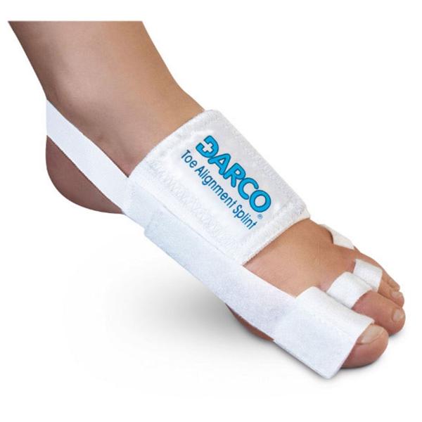 Darco International Inc Splint Alignment Tas Toe Cotton/Elastic White Sz One Size Fits All Universal Ea - TAS
