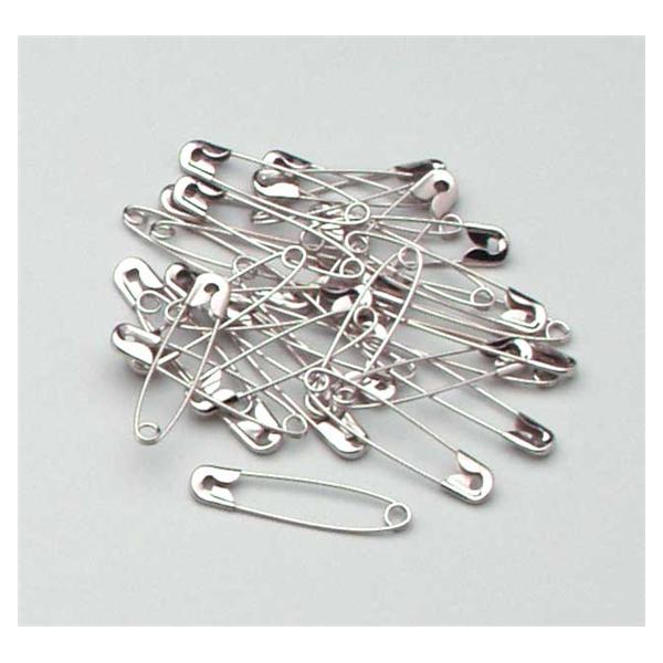Dukal Corporation Pin Safety Tech-Med Nickel-Plated Steel #3 1-3/4" 144/Pk, 10 Pk/Ca - 4402