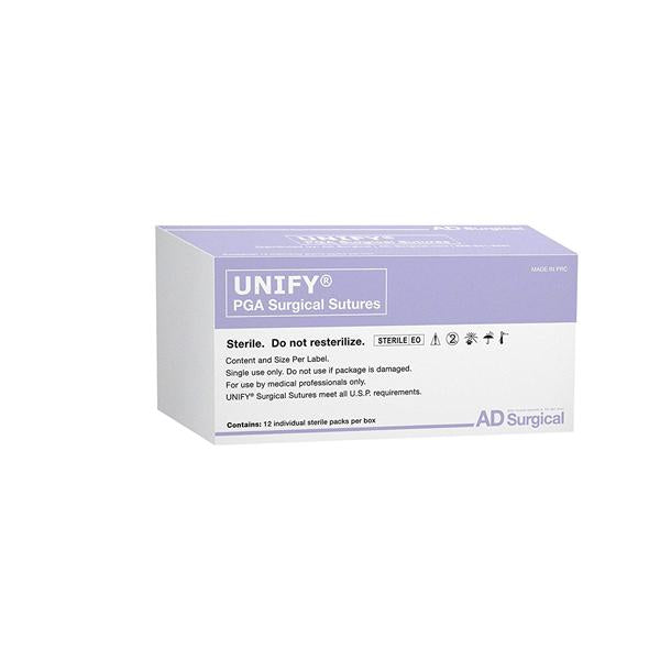 AD Surgical Suture 3-0 Polyglycolic Acid Fs-1 Unify Undyed 30" Braid 12/Bx - L-G330R24
