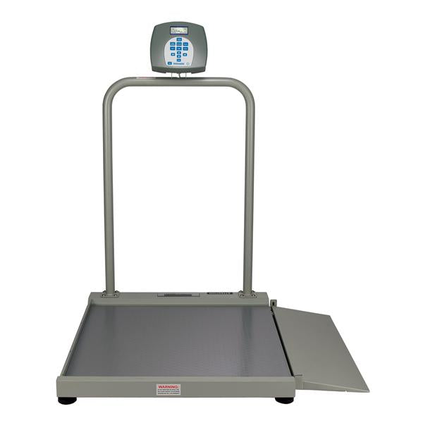 Health-O-Meter Scale Wheelchair 1000Lb 1-1/2" Tft-Lcd Screen Digital 29-1/4X28-1/4" Ea - 2500KL