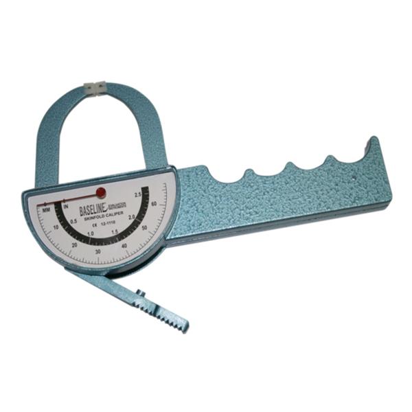 Fabrication Enterprises Caliper Skinfold Baseline 60Mm Scale/Lightweight Aluminum Blue Ea - 12-1110