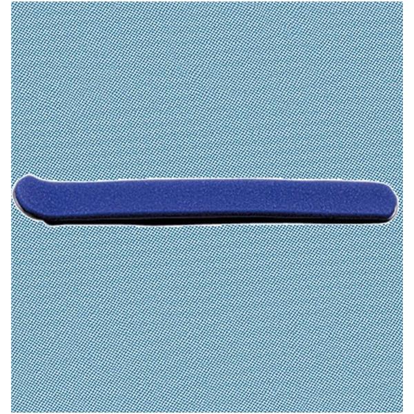 Frank Stubbs Co Inc Splint Gutter Spoon Finger Blue Size 6" Large 12/Package - 429 6"