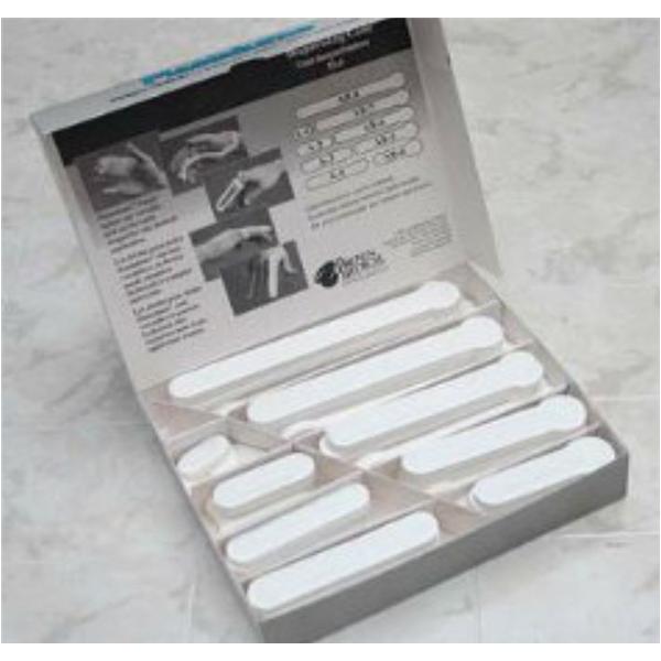 Brownmed Splint Support Plastalume Assorted Kit Finger White Size #54 Universal 54/Pk - 10004