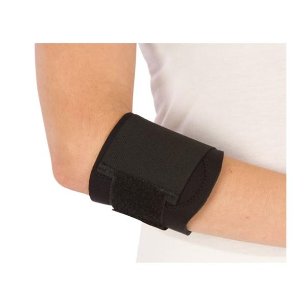DJO Support Adult Tennis Elbow Neoprene/Foam Black Size Medium Universal Ea - 79-81185