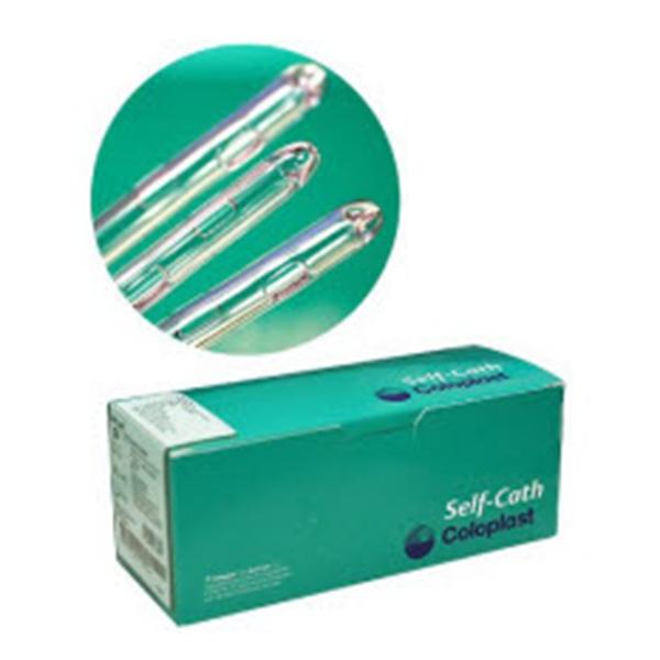 Coloplast Catheter Intermittent Self-Cath 12Fr Long Straight Tip Silicone 16" 30/Bx - 412