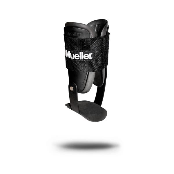 Mueller Sports Medicine Brace Hg82 Lite M7-17/W8-17 Ank Thrmplstc M7-17/W8-17 Blk Sz Osfa Univ Ea - 4552