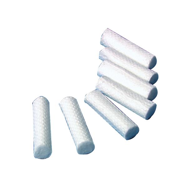 Henry Schein Cotton Roll Wrapped Medium Size 2 Non Sterile 0.375 In 1.5 In 2000/Bx, 24 Bx/Ca - 200404