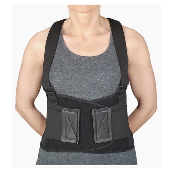 Deroyal Industries Inc Support Worker Back Nylon Black Size 2X-Large Universal 1/Ea - BS1000-20