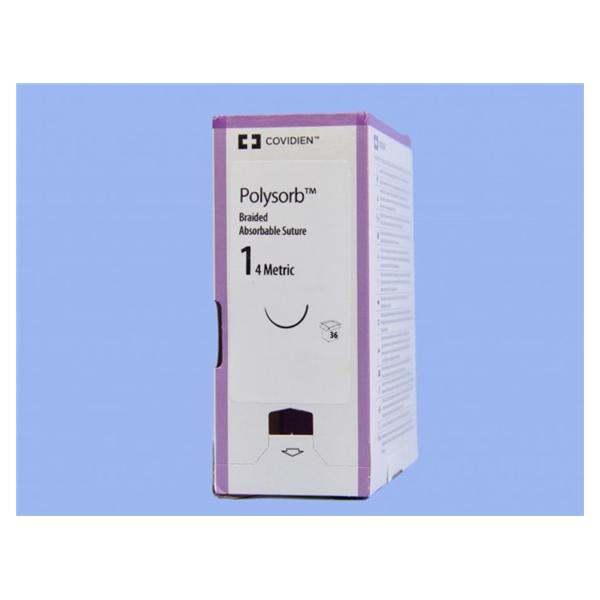 Medtronic MITG-Covidien Suture 1 Polyester Gs-21 Polysorb Undyed 36" Braid 36/Ca - CL955