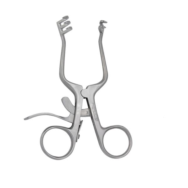 Miltex-Integra Retractor Weitlaner Vantage 4" Sharp 2X3 Teeth Stainless Steel Ea - V911-600