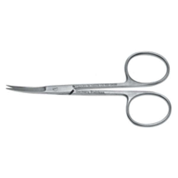 Henry Schein Scissors Iris 3-1/2" Sharp/Sharp Curved 90Mm Stainless Steel Ea - 102-3439