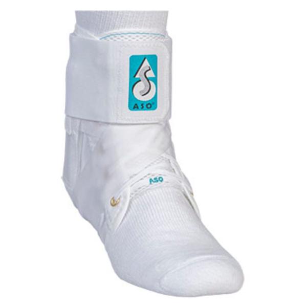 Medical Specialties Brace Stabilizer Aso 12-13" Ankle Nylon 12-13" Bilateral White Size Medium Ea - 223184