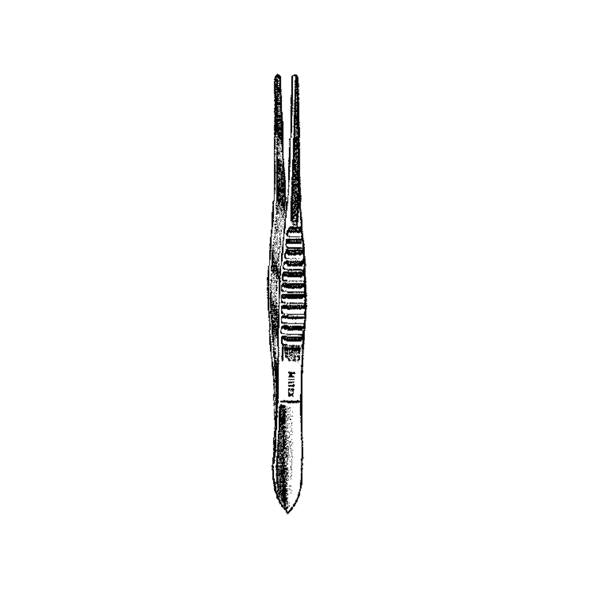 Miltex-Integra Forcep Dressing 6" Serrated Tips Stainless Steel Ea - 44012