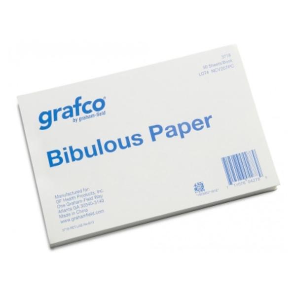 Graham-Field/Everest &Jennings Grafco Bibulous Paper For Drying Slides 50/Book - 3718
