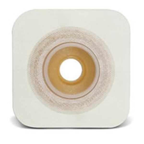 Convatec US Wafer Sur-Fit Natura Durahesive Plastic 4-1/2X4-1/2" Pre-Cut White 10/Box - 413181
