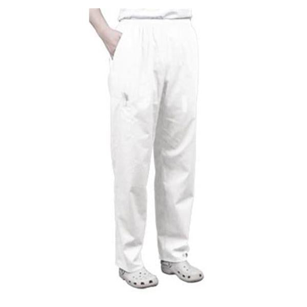 Fashion Seal Pant Scrub 7439 Unisex Large White Ea - 7439-L
