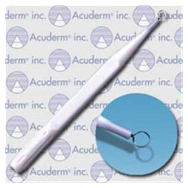 Acuderm Curette Dermal 4Mm 4Mm Loop Tip Stainless Steel Disposable 25/Bx - R0425