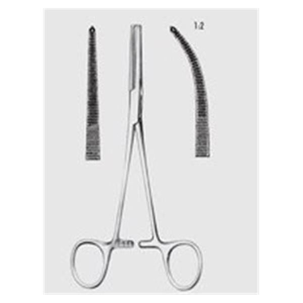 Henry Schein Forcep Crile 6-1/2" Curved Stainless Steel Ea - 104-7370