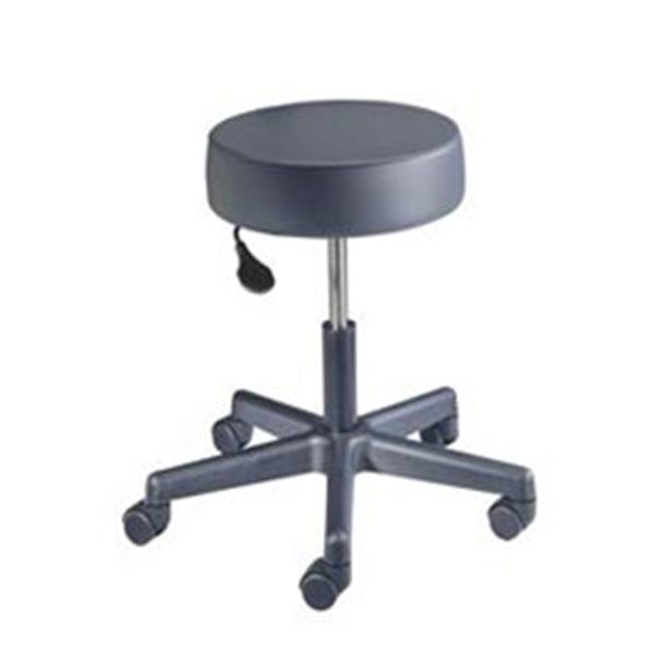 Brewer Company Stool Exam Value Plus Gunmetal Casters Backless 5 Leg Ea - 22500-PR92
