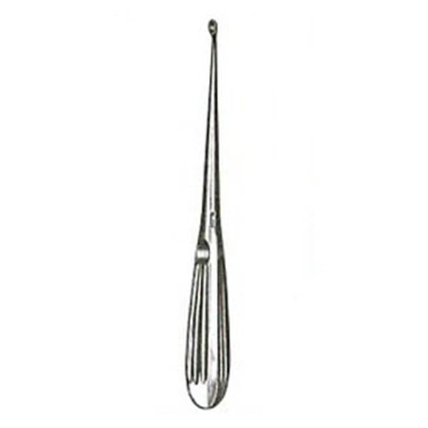Miltex-Integra Curette Spinal Fusion Hibbs-Spratt 9" #3 Oval Cup Tip Stainless Steel Ea - 26-1634