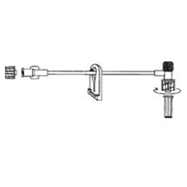 Churchill Mfg Iv Extension Set 4" T-Site Inj Rotating Male Luer Lock/Female Luer Lock 50/Ca - AMS-441